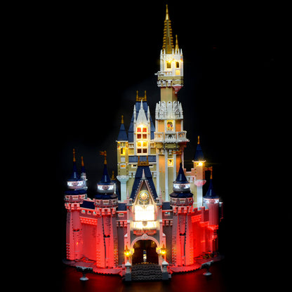 Briksmax Light Kit For Cinderella Princess Castle 71040