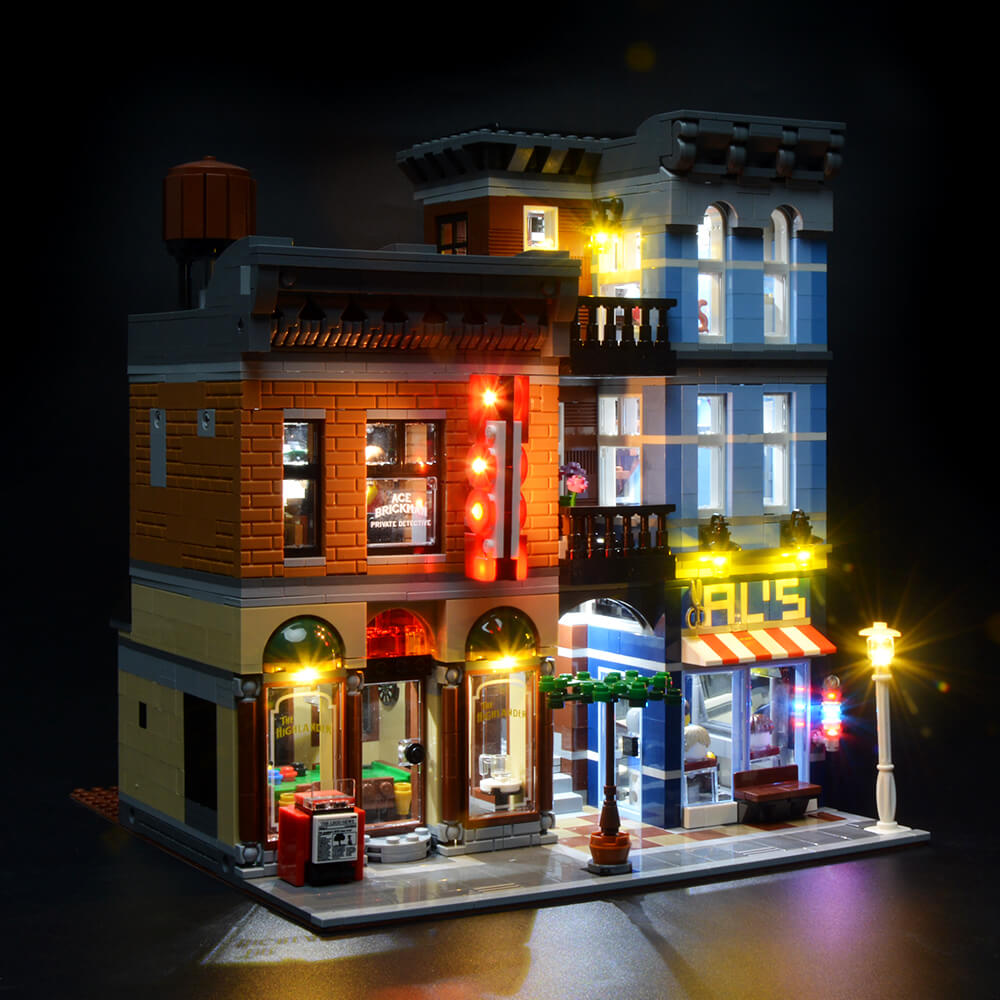 Briksmax Light Kit For Expert Detective's Office 10246