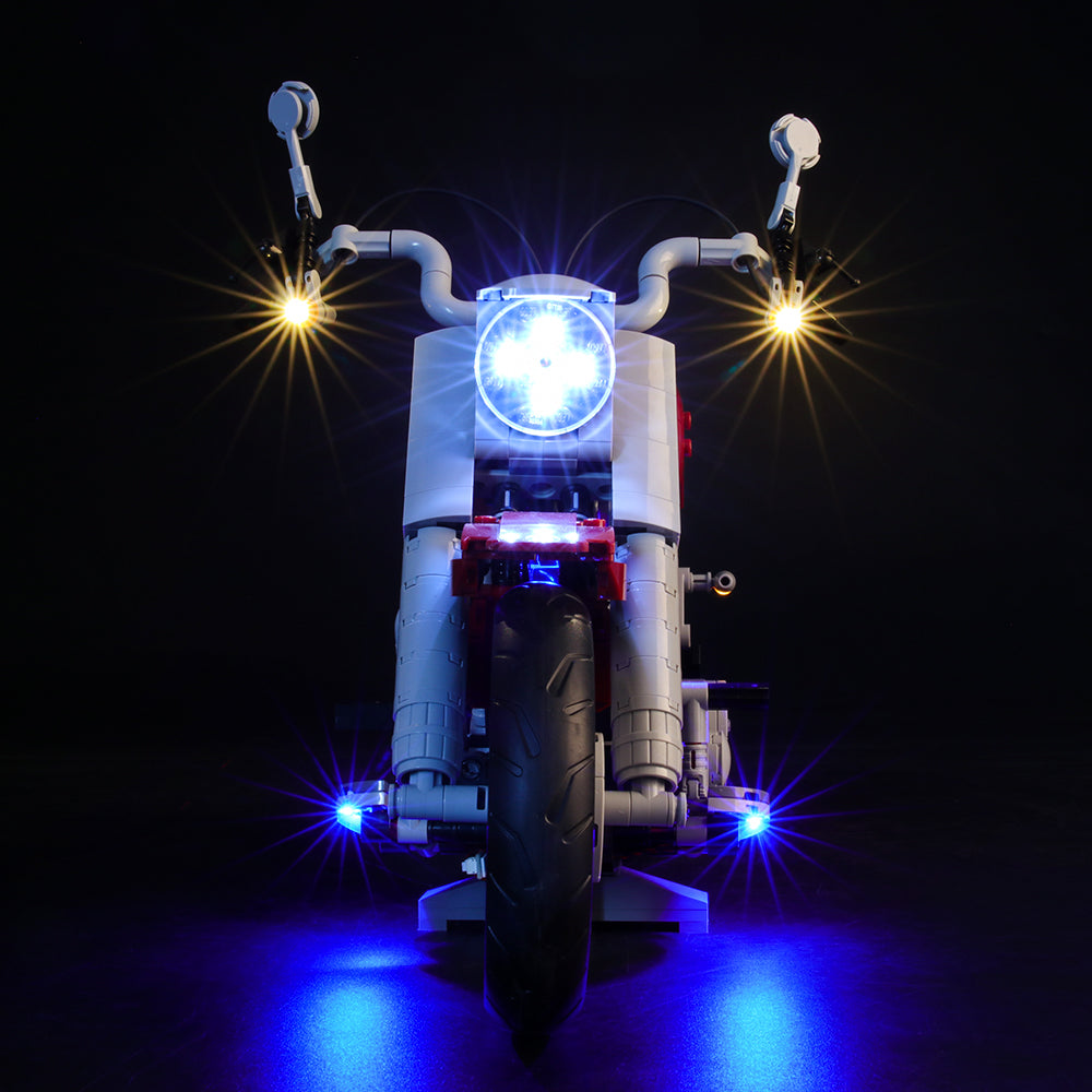 Lego Light Kit For Harley Motorcycle 10269  BriksMax