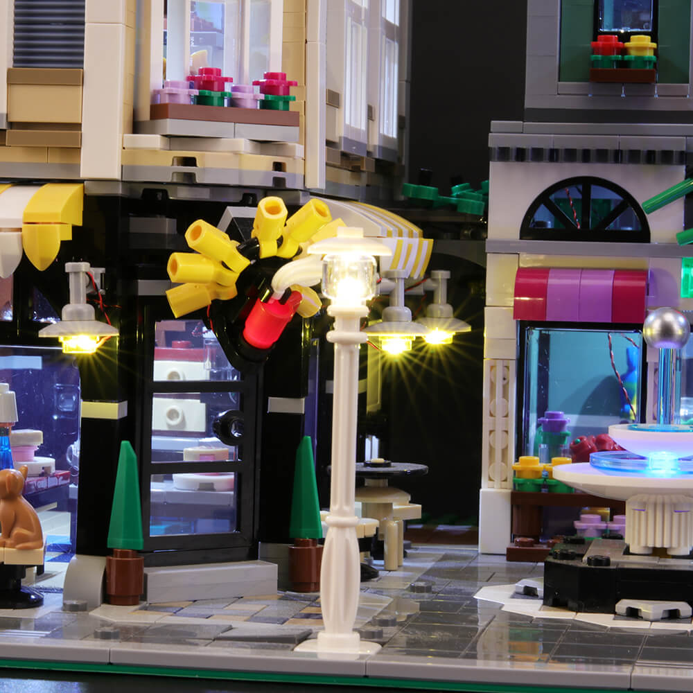 Briksmax Light Kit For The Assembly Square 10255