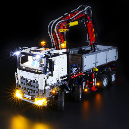 Lego Light Kit For Mercedes-Benz Arocs 42043  BriksMax