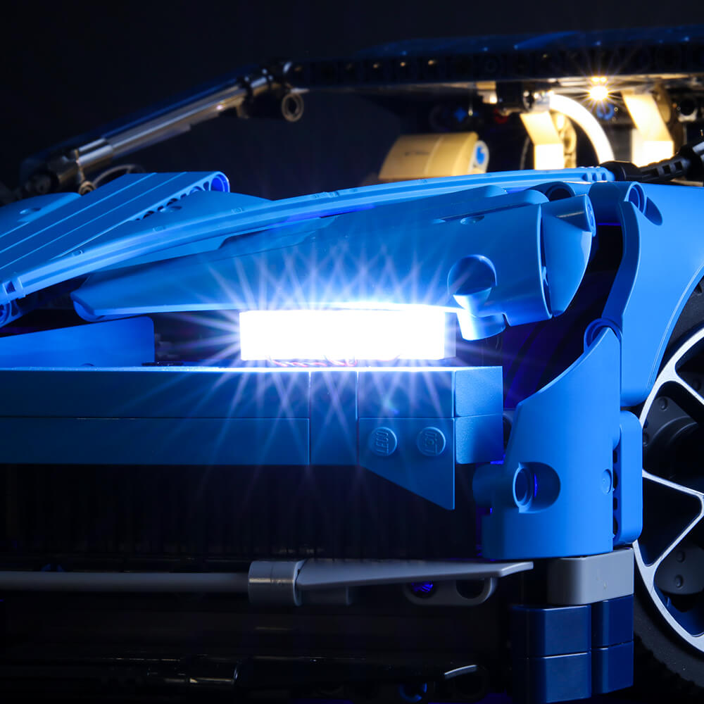 Lego Light Kit For Bugatti Chiron 42083  BriksMax