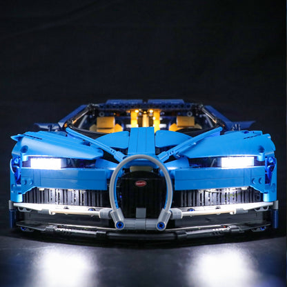 Bugatti Chiron 42083 lego headlights