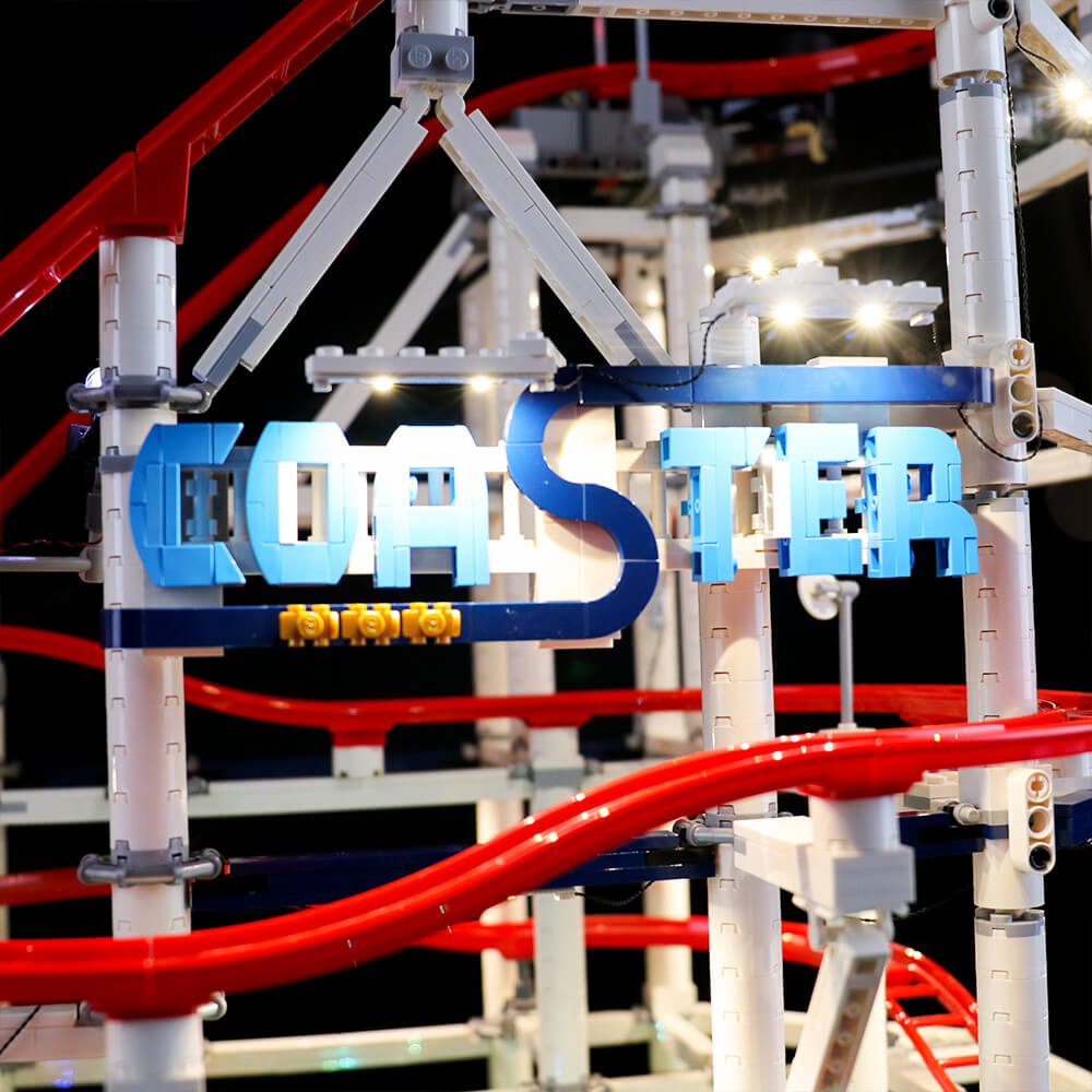 Briksmax Light Kit For Roller Coaster 10261