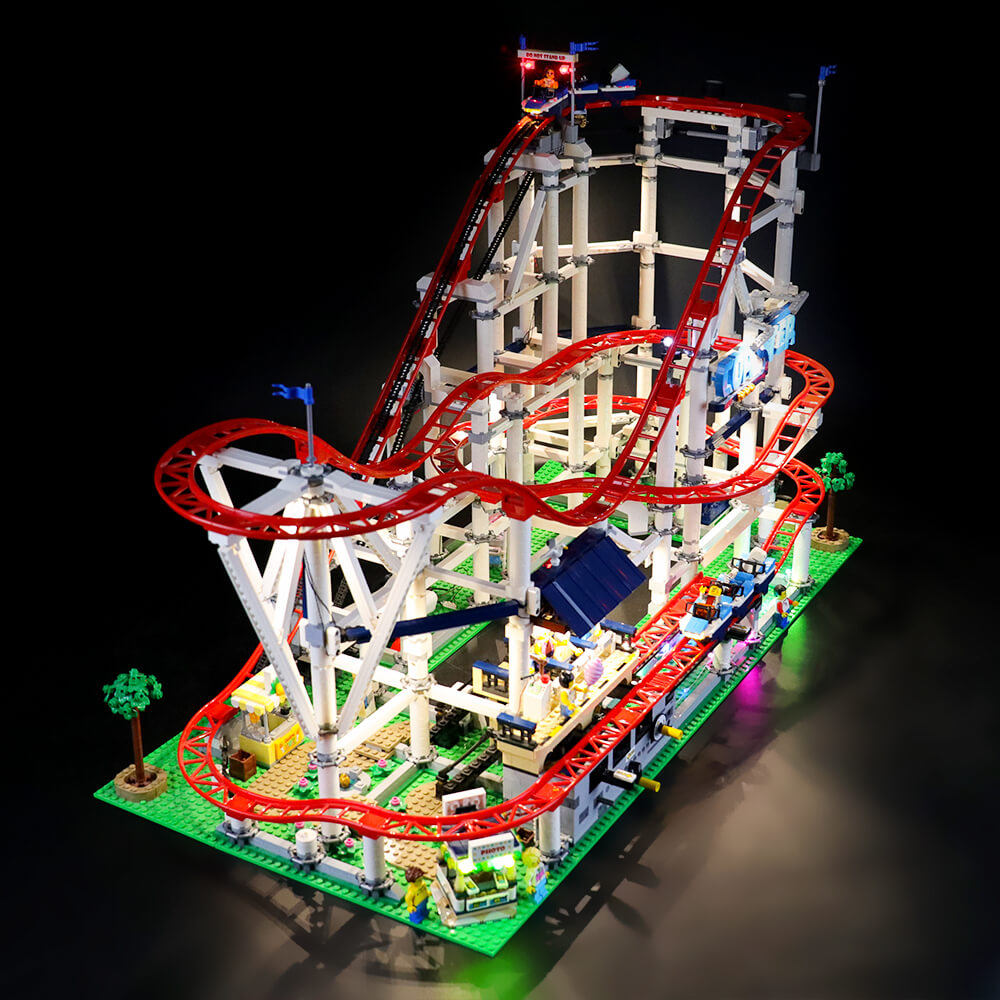 Briksmax Light Kit For Roller Coaster 10261
