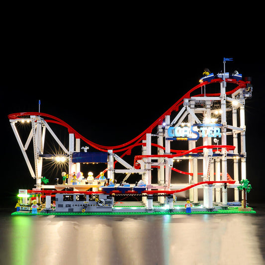 Briksmax Light Kit For Roller Coaster 10261