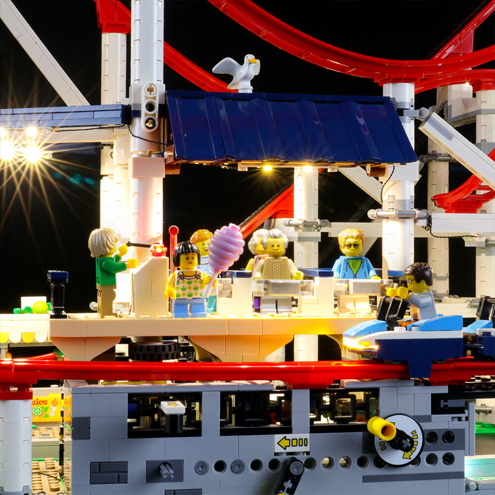 Briksmax Light Kit For Roller Coaster 10261