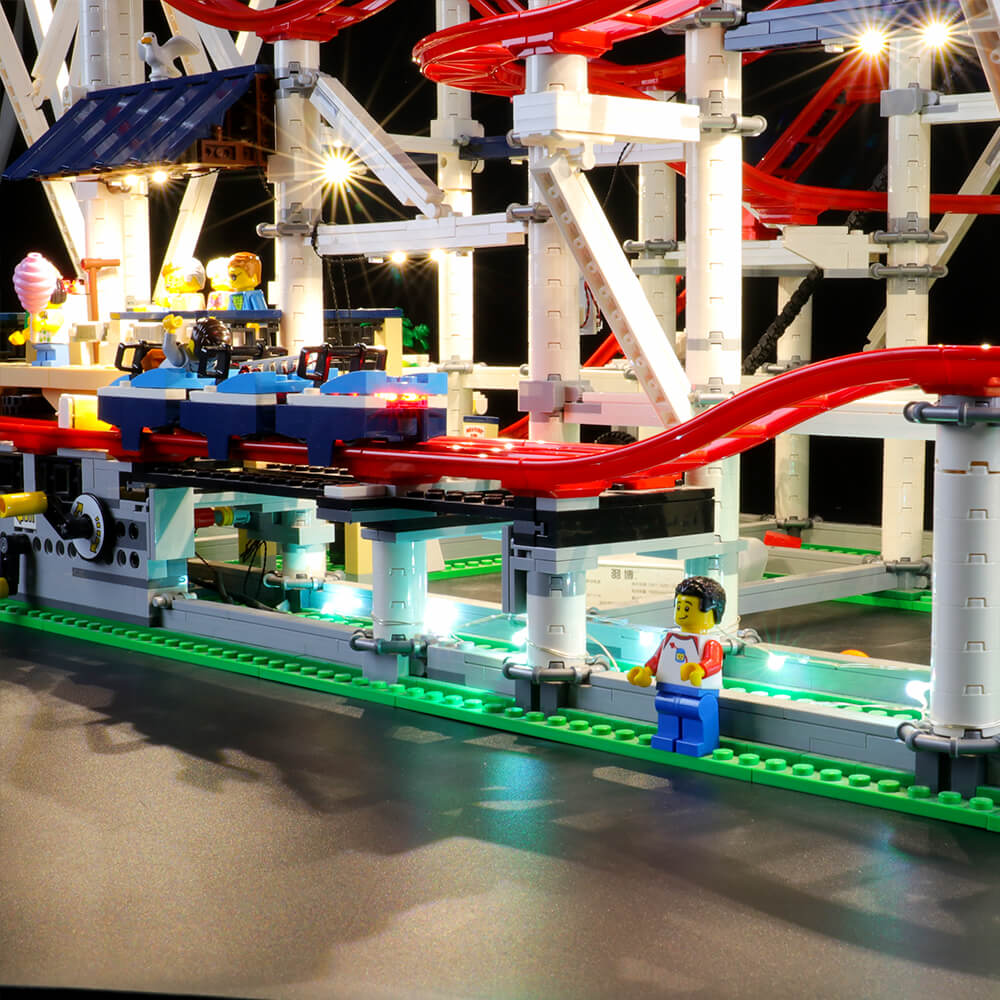 Briksmax Light Kit For Roller Coaster 10261