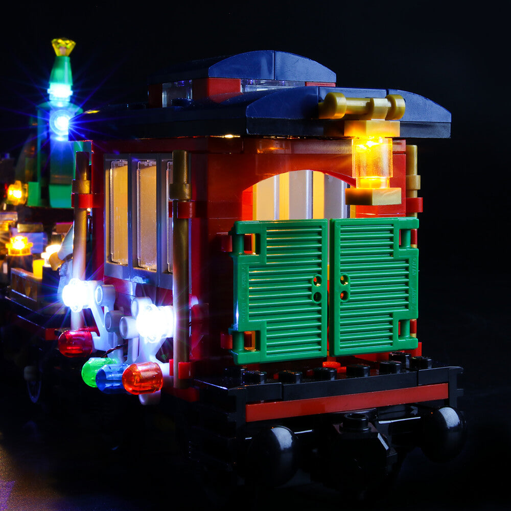 Briksmax Light Kit For Winter Holiday Train 10254