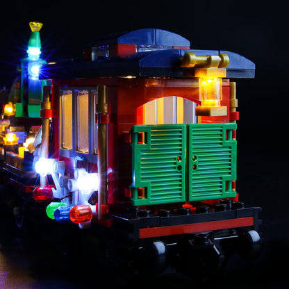 Briksmax Light Kit For Winter Holiday Train 10254