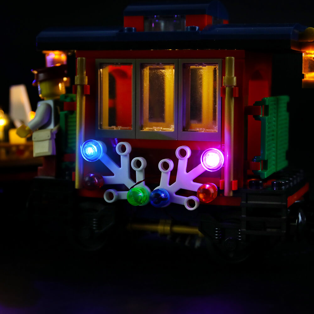 Briksmax Light Kit For Winter Holiday Train 10254