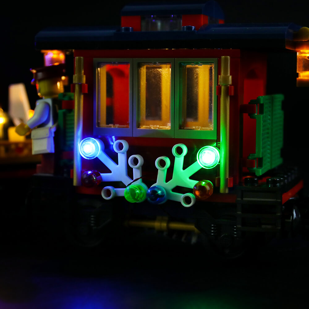 Briksmax Light Kit For Winter Holiday Train 10254