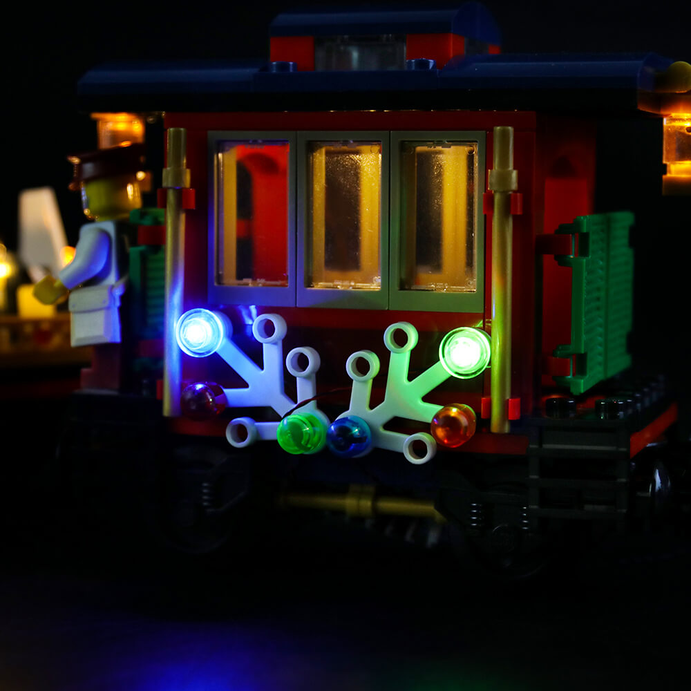 Briksmax Light Kit For Winter Holiday Train 10254