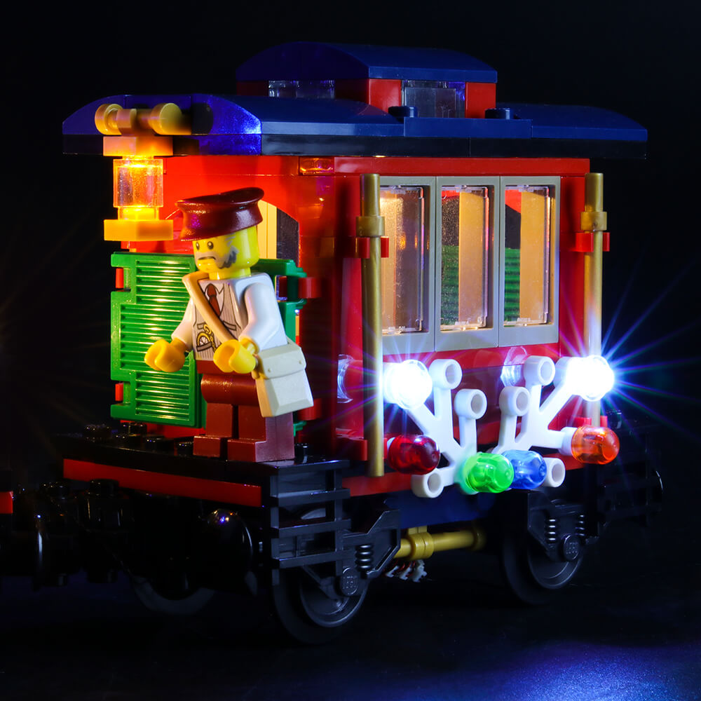 Briksmax Light Kit For Winter Holiday Train 10254