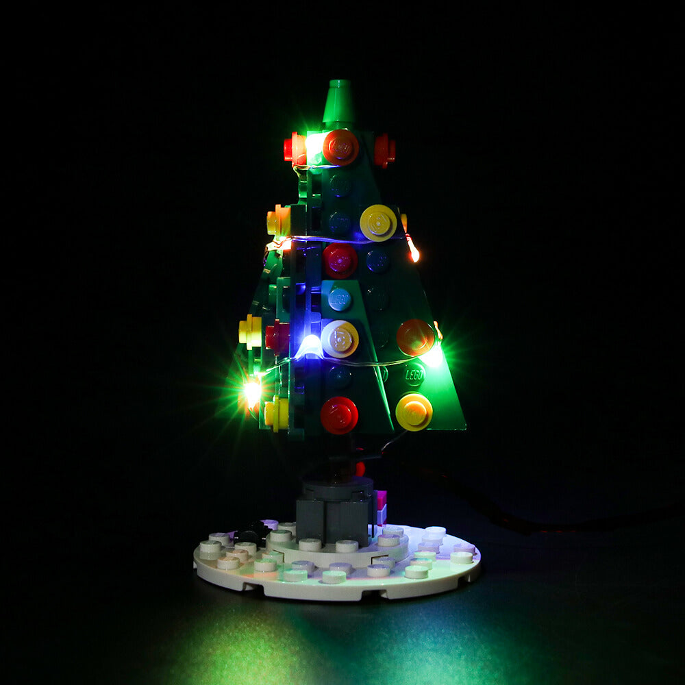 Light Kit For Lego Creator Christmas Tree 40338 (Flashing!) – Briksmax