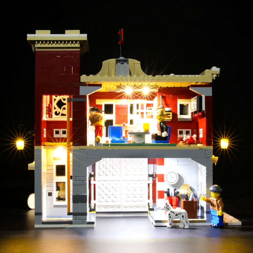 Lego Creator Winter Fire Station 10263 Light Kit |