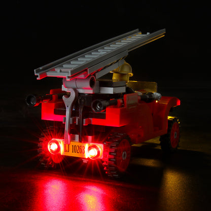 Briksmax Light Kit For Winter Village Fire Station 10263