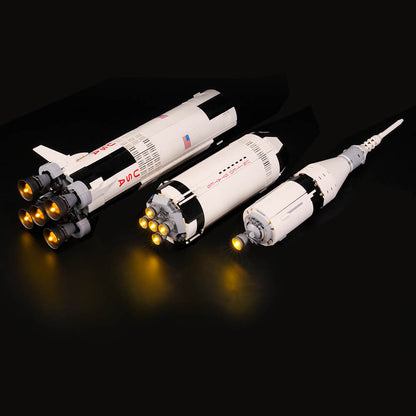 Briksmax Light Kit For NASA Apollo Saturn V 21309