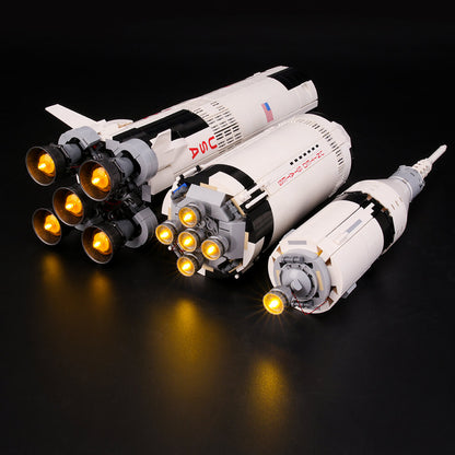 Briksmax Light Kit For NASA Apollo Saturn V 21309