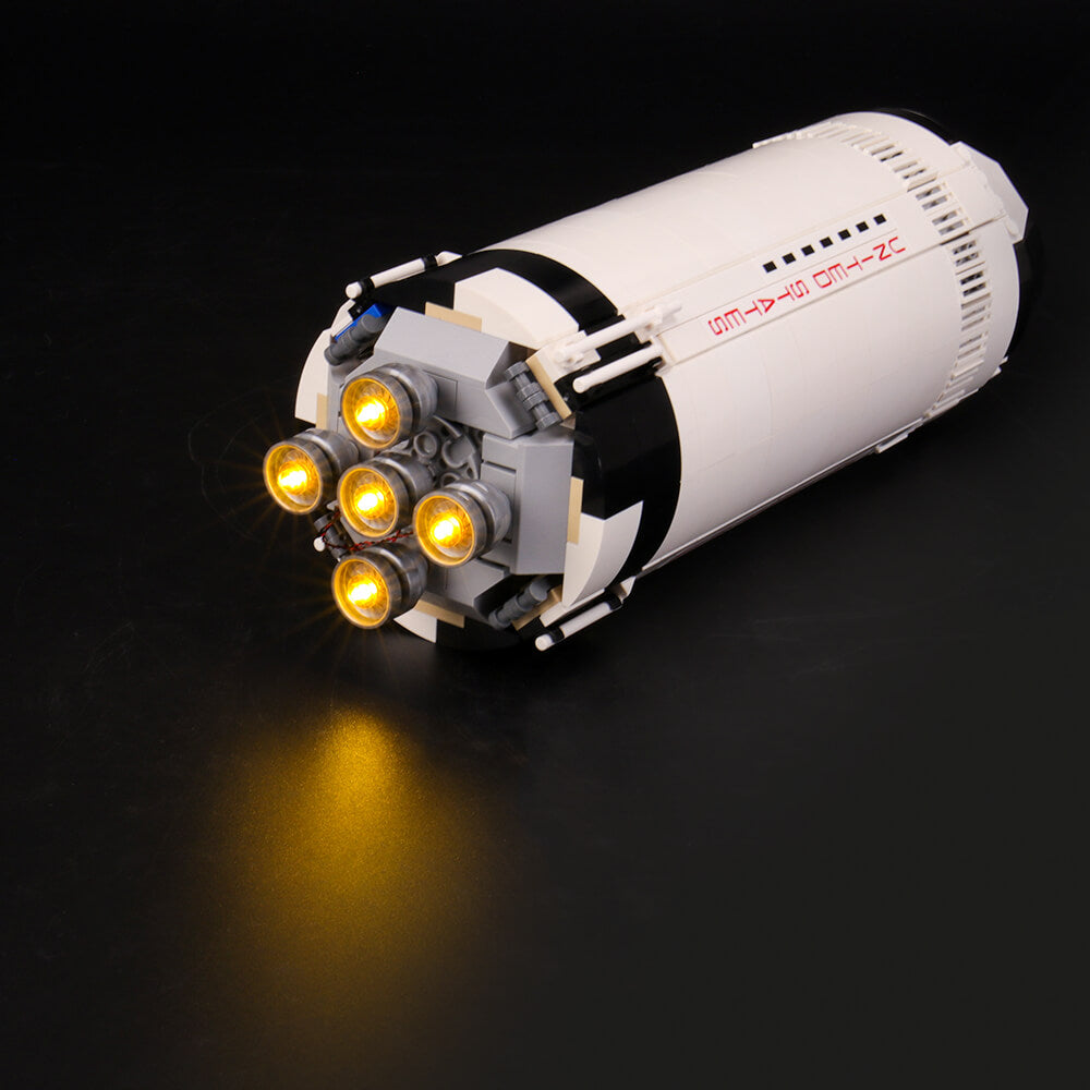 Briksmax Light Kit For NASA Apollo Saturn V 21309