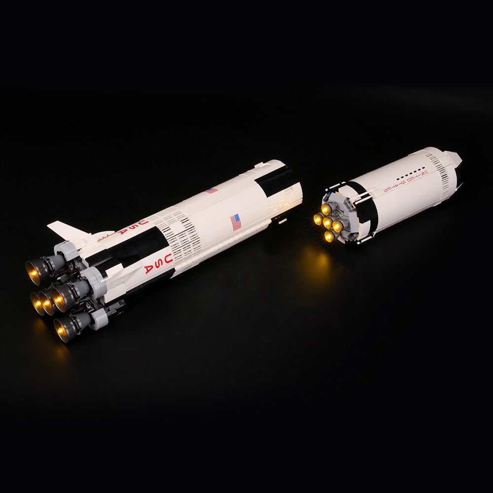 Briksmax Light Kit For NASA Apollo Saturn V 21309