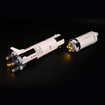 Briksmax Light Kit For NASA Apollo Saturn V 21309