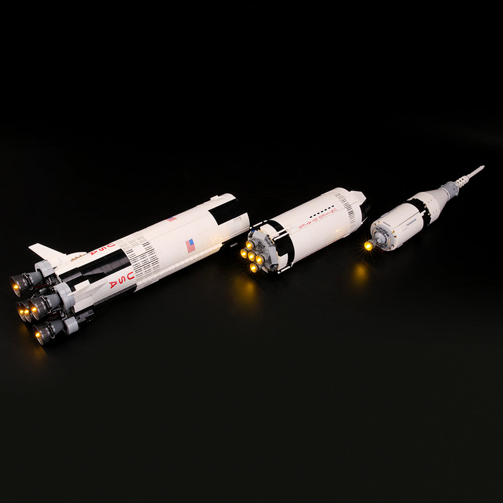 Lego Light Kit For NASA Apollo Saturn V 21309  BriksMax