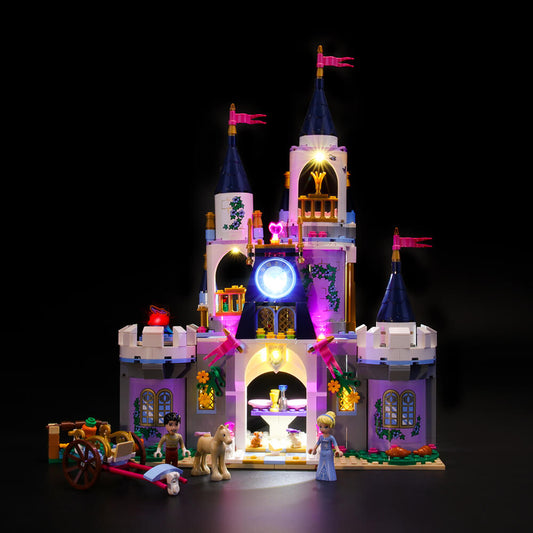 Briksmax Light Kit For Princess Cinderella’s Dream Castle 41154
