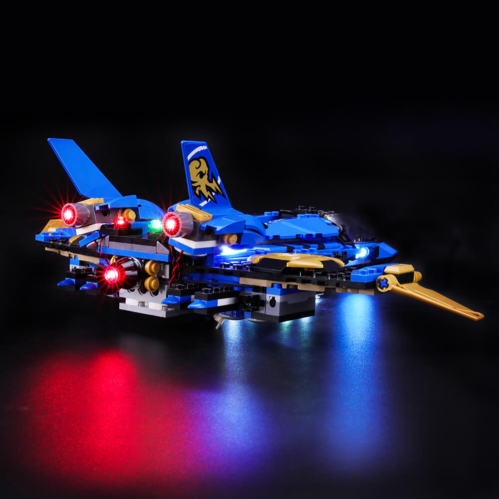 Light Kit For Jay’s Storm Fighter 70668 - Main Image
