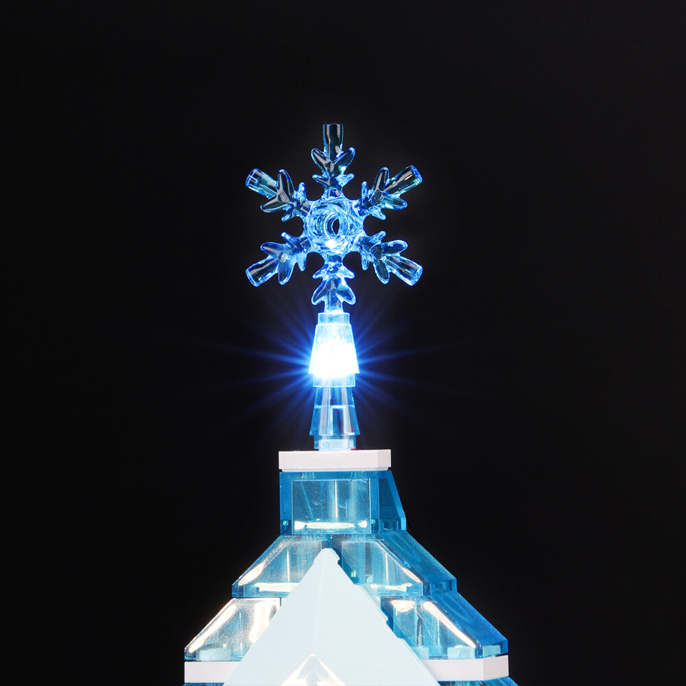 Briksmax Light Kit For Frozen Elsa's Magical Ice Palace 41148