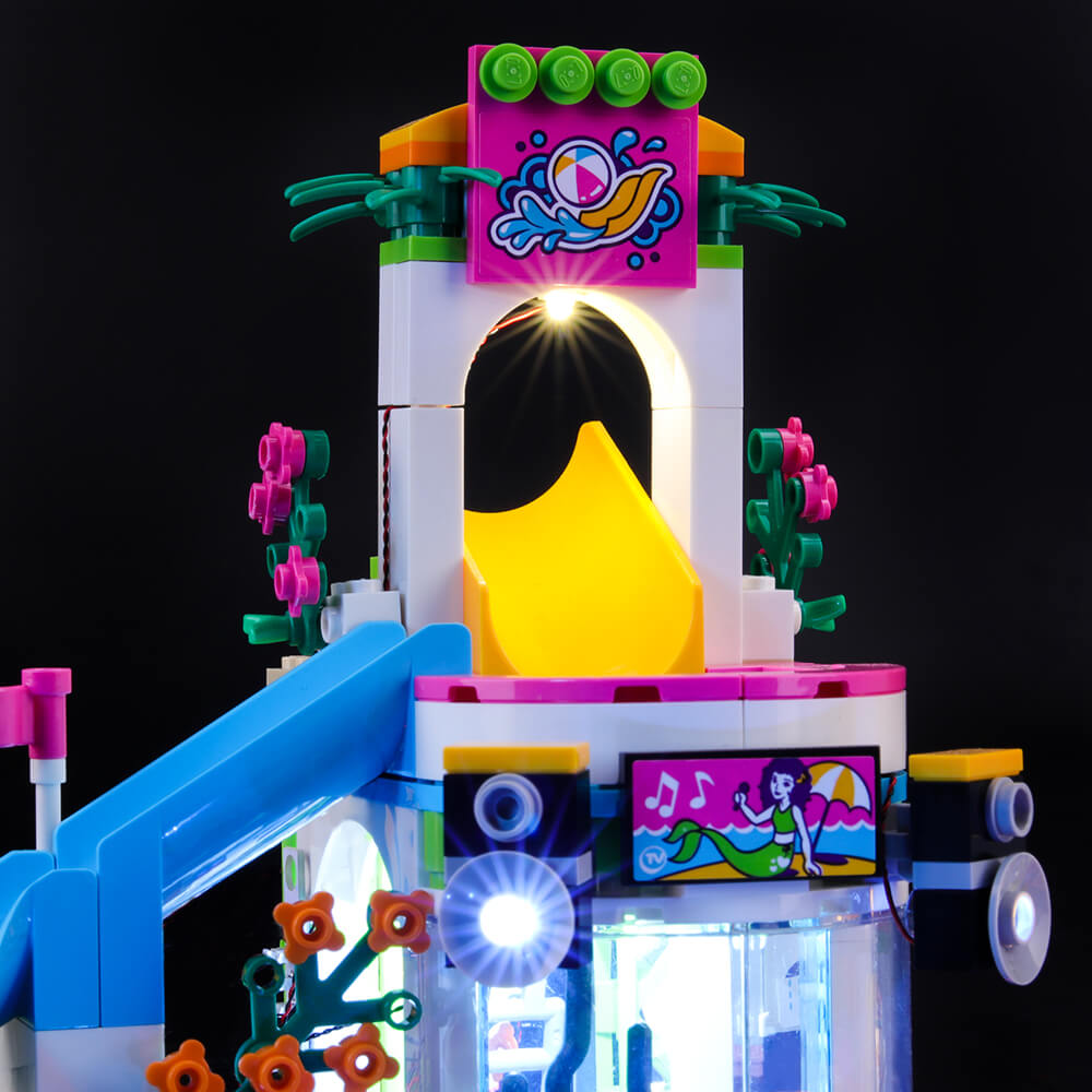 Lego Light Kit For Heartlake Summer Pool 41313  BriksMax