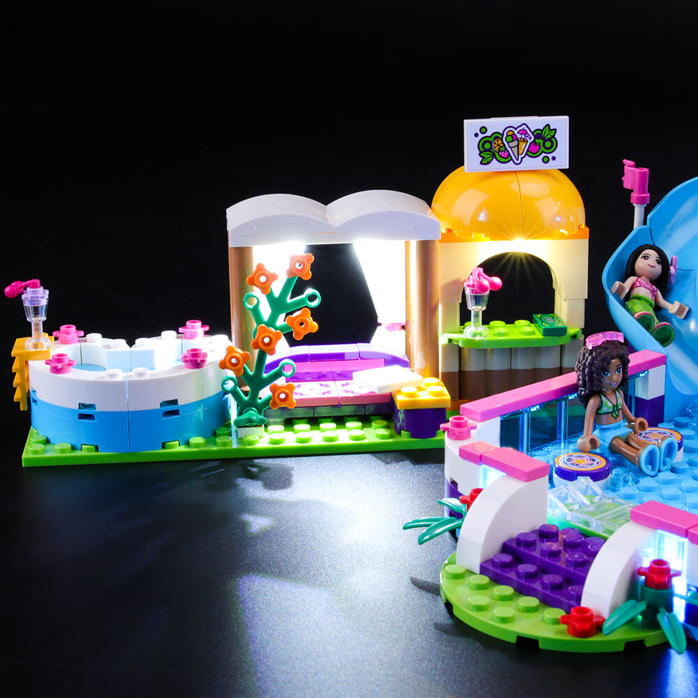 Lego Light Kit For Heartlake Summer Pool 41313  BriksMax