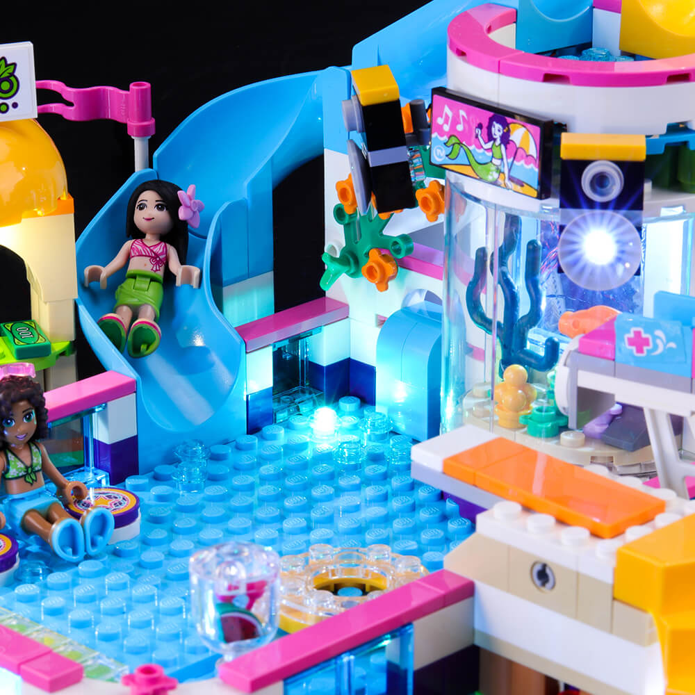 Lego Light Kit For Heartlake Summer Pool 41313  BriksMax