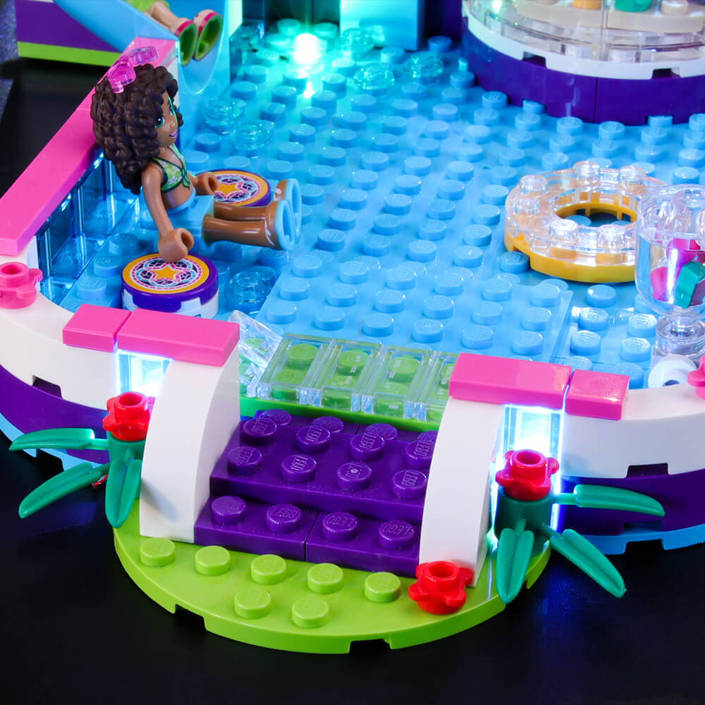 Lego Light Kit For Heartlake Summer Pool 41313  BriksMax