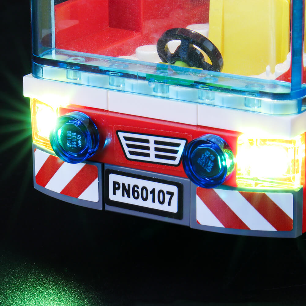 Lego Light Kit For Fire Ladder Truck 60107  BriksMax