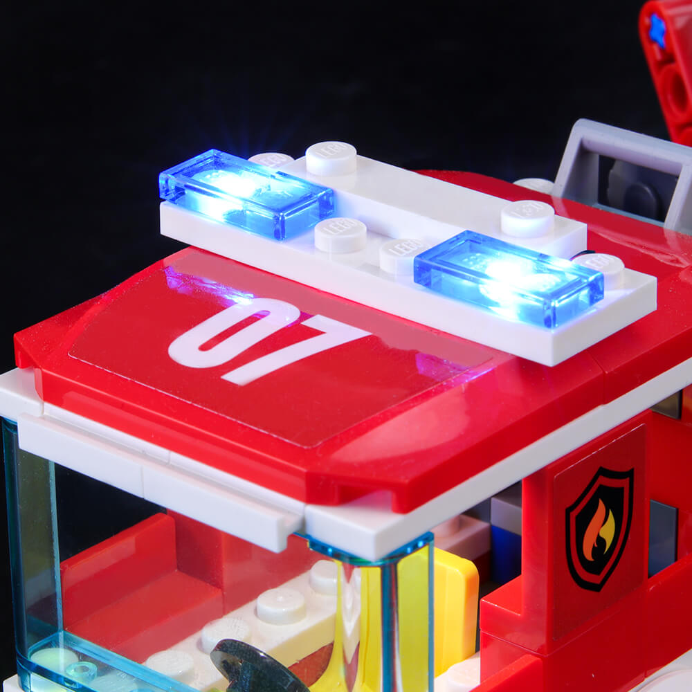 Lego Light Kit For Fire Ladder Truck 60107  BriksMax