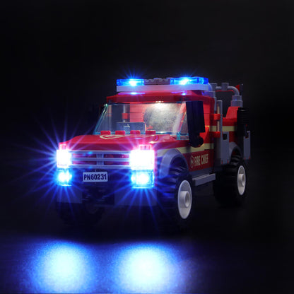 Lego Light Kit For Fire Chief Response Truck 60231  BriksMax