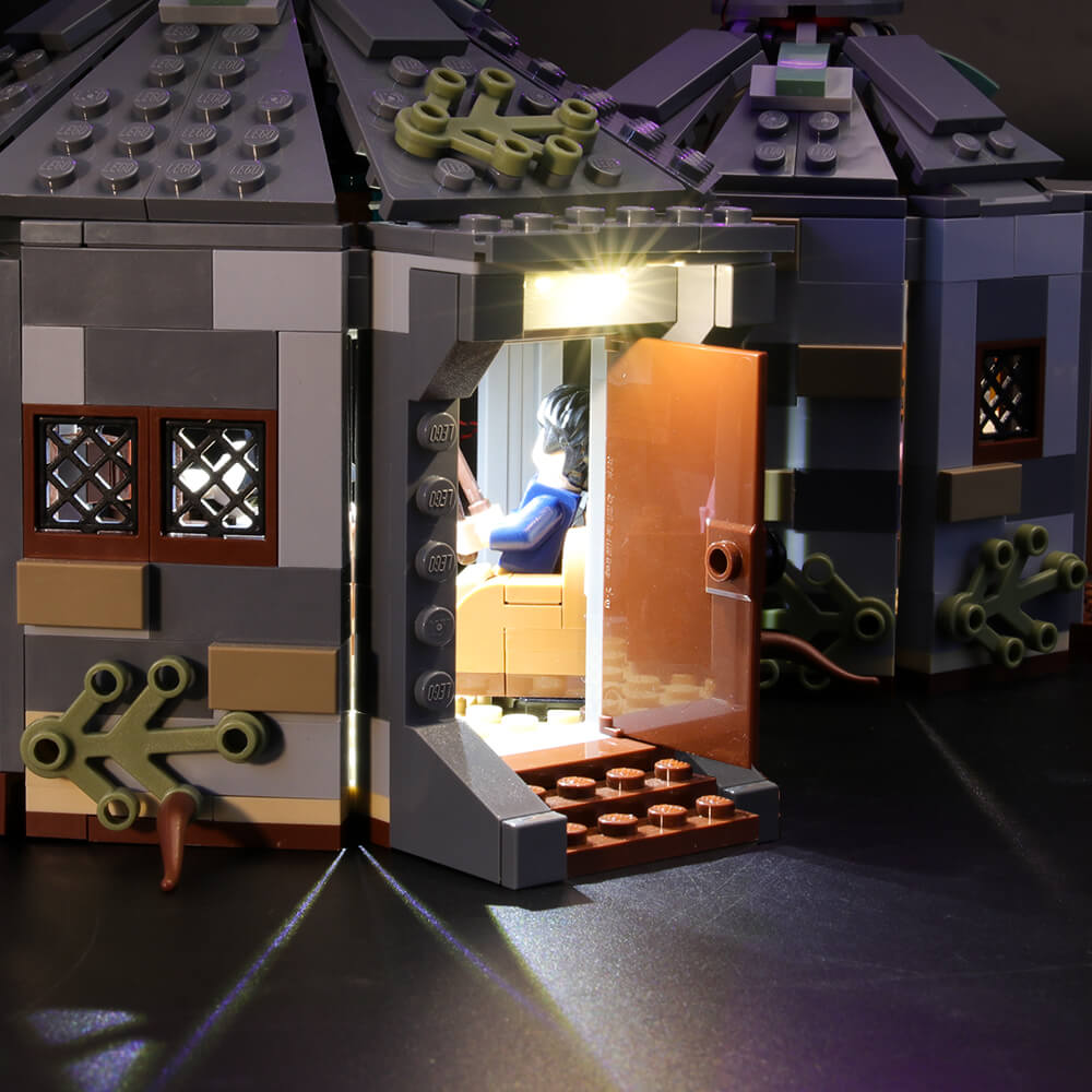 Briksmax Light Kit For Hagrid's Hut: Buckbeak's Rescue 75947