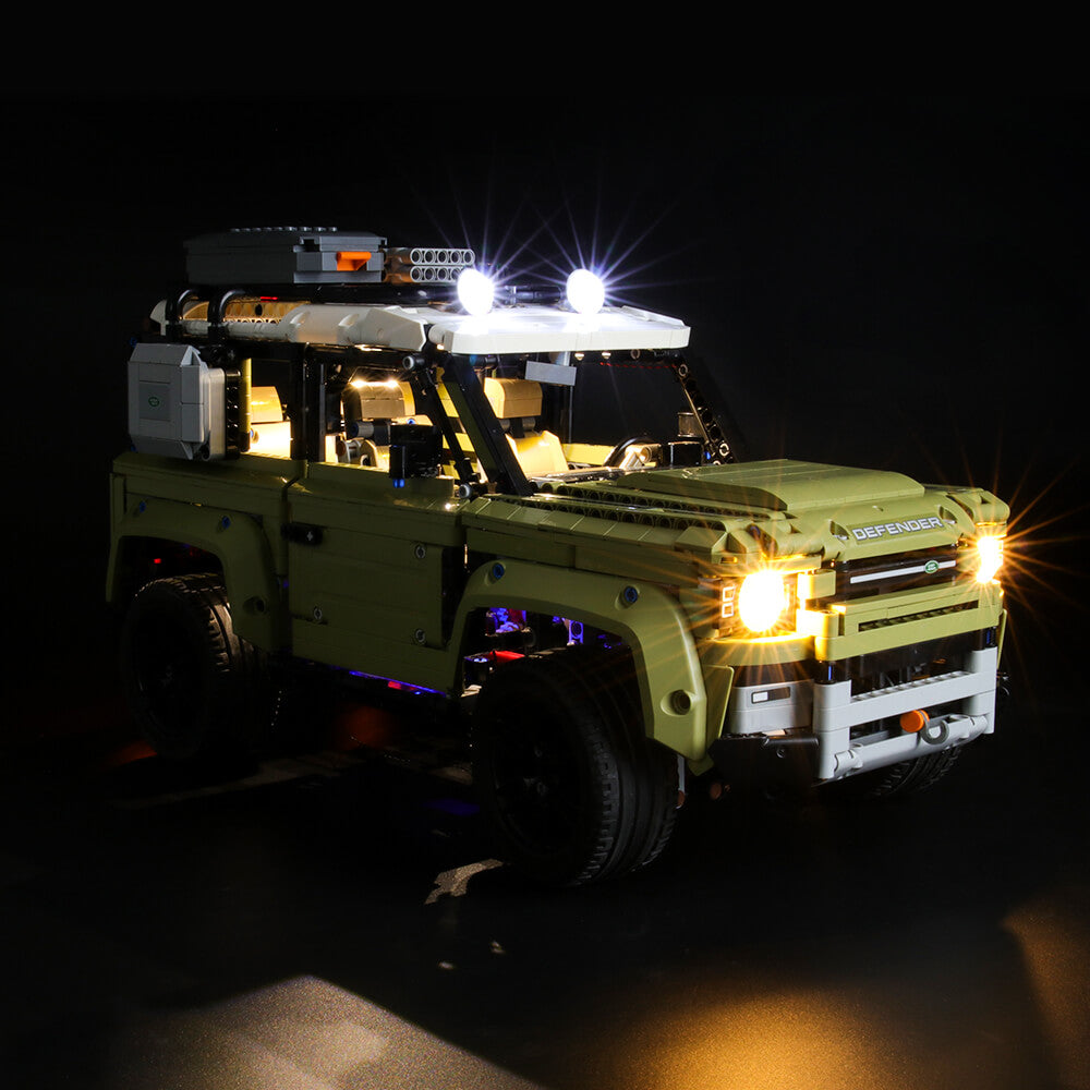 Briksmax Light Kit For Land Rover Defender 42110