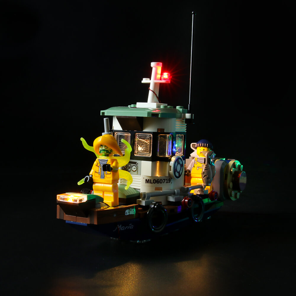 Lego Light Kit For Wrecked Shrimp Boat 70419  BriksMax