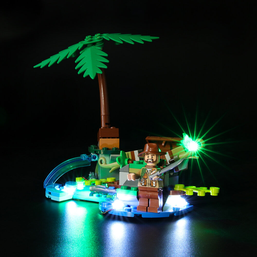 Lego Light Kit For Baryonyx Face-Off: The Treasure Hunt 75935  BriksMax
