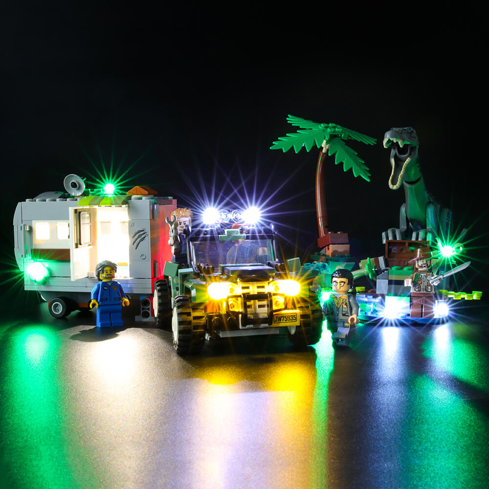 Lego Light Kit For Baryonyx Face-Off: The Treasure Hunt 75935  BriksMax