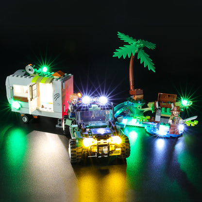 Lego Light Kit For Baryonyx Face-Off: The Treasure Hunt 75935  BriksMax