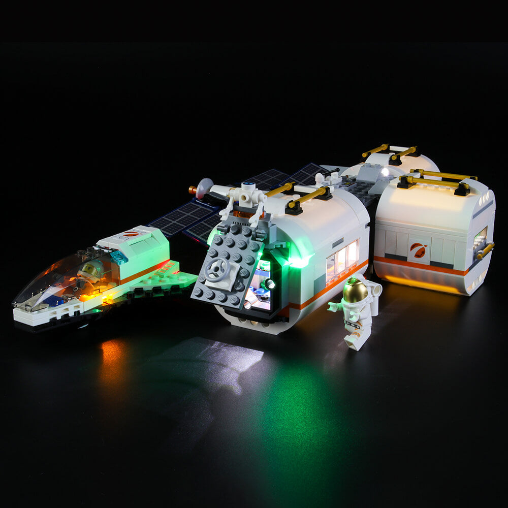 Lego Light Kit For Lunar Space Station 60227  BriksMax