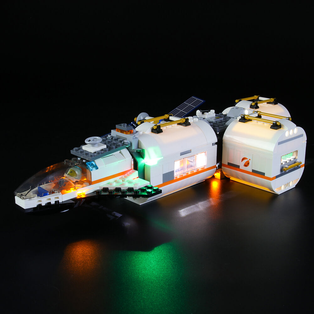 Lego Light Kit For Lunar Space Station 60227  BriksMax