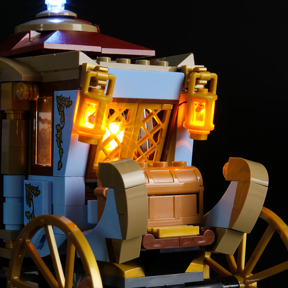 Lego Light Kit For Beauxbatons' Carriage: Arrival at Hogwarts 75958  BriksMax