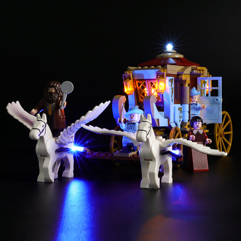 Lego Light Kit For Beauxbatons' Carriage: Arrival at Hogwarts 75958  BriksMax
