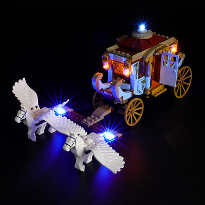 Lego Light Kit For Beauxbatons' Carriage: Arrival at Hogwarts 75958  BriksMax