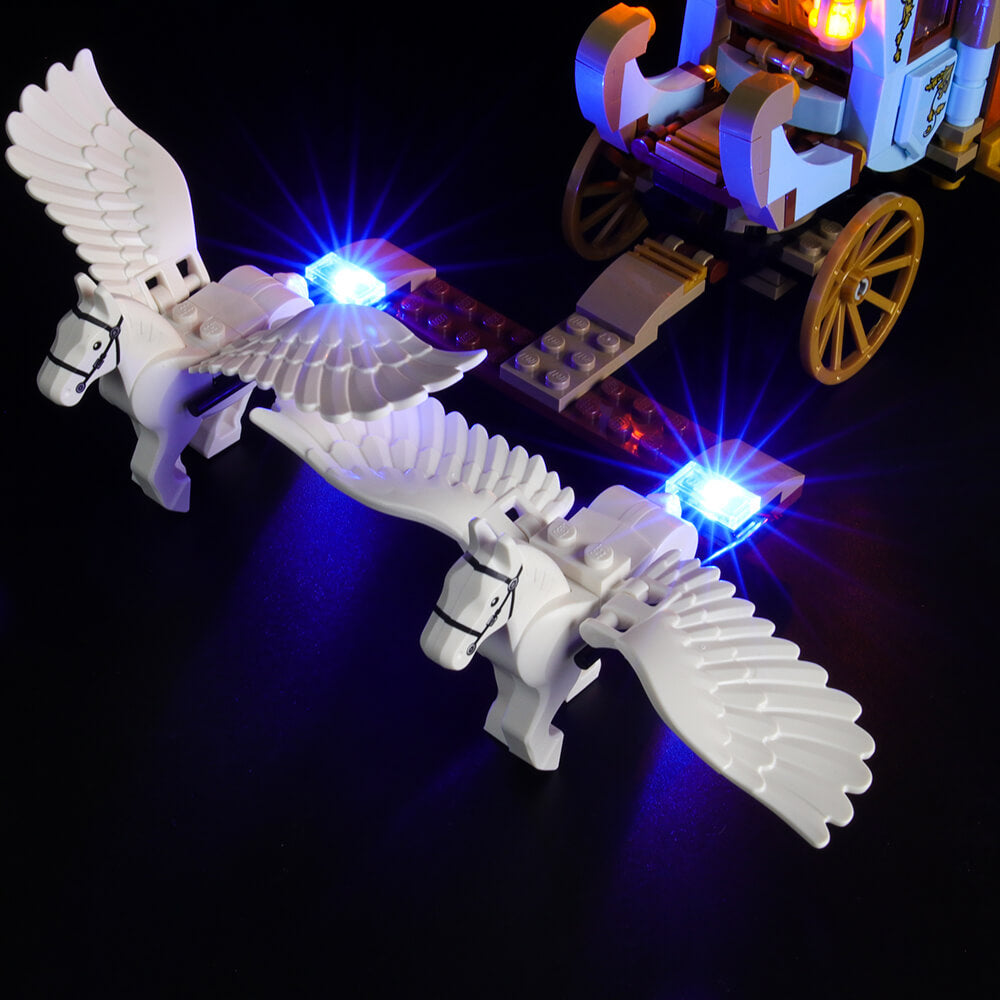 Lego Light Kit For Beauxbatons' Carriage: Arrival at Hogwarts 75958  BriksMax