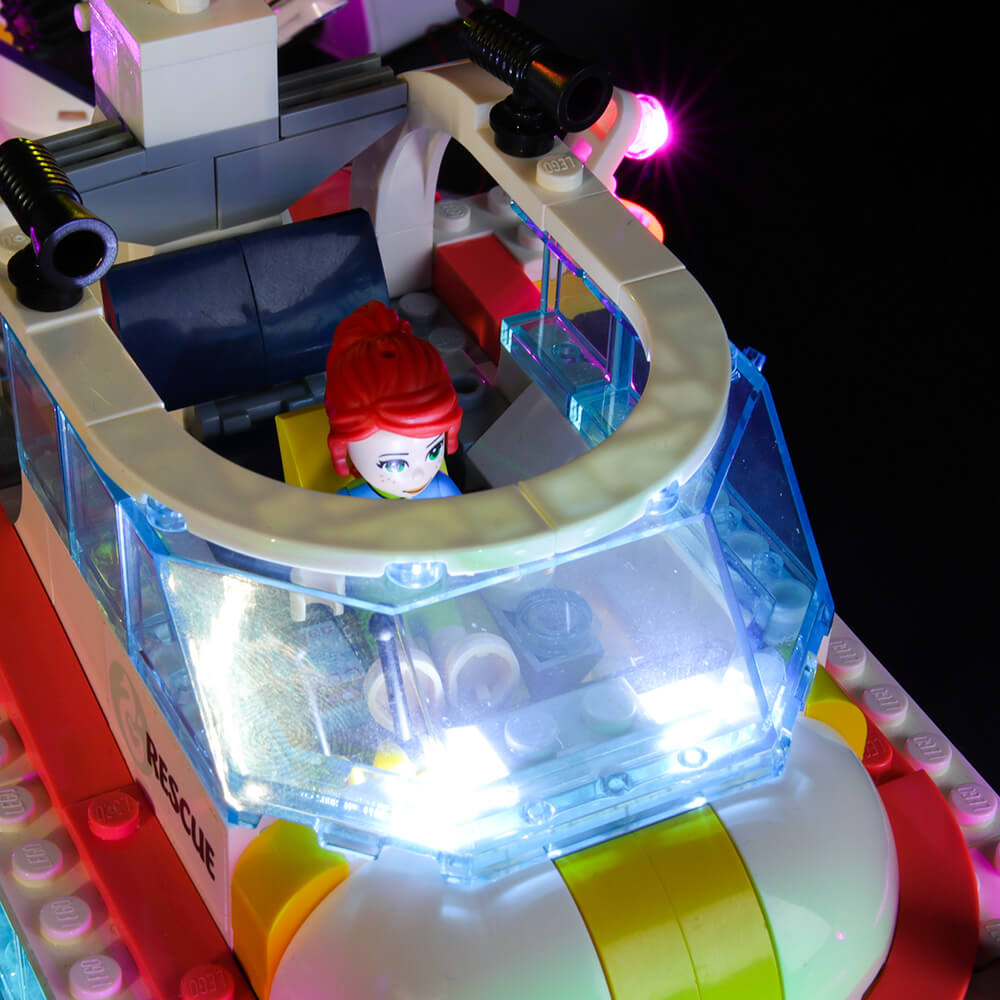 Lego Light Kit For Rescue Mission Boat 41381  BriksMax